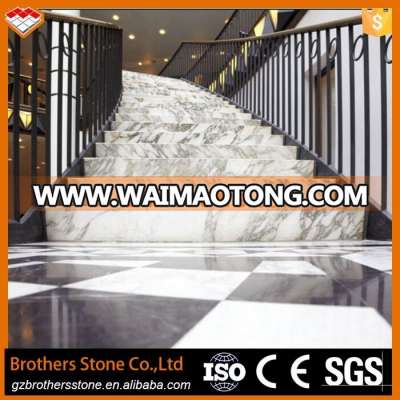 Construction Material High Quality Italy Carrara Marble Stairs Marble Slabs 600x600 Tile Marble Floors And Step