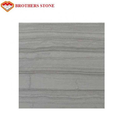 Hot sale Athena Grey Marble tile bathroom wood look marble floor tile type installing marble wall tile