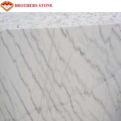 Wholesale cheap grey veins natural GuangXi white marble