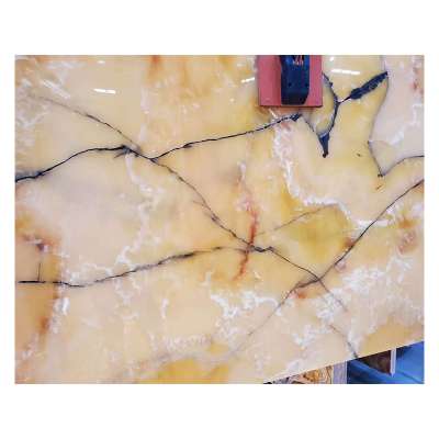 2020 Beautiful Polished golden onyx orange honey new products yellow