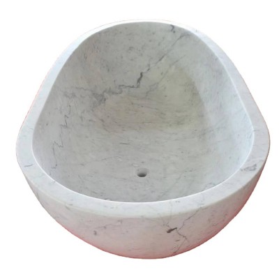 Polished natural jade onyx stone water wave white slab for bathroom bath crock bathtub