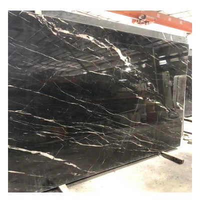 Nero Marquina Black Marble With White Vein Marble Slab